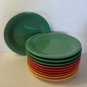 🍽️ G.E.T 6 1/2" Round Melamine Plates